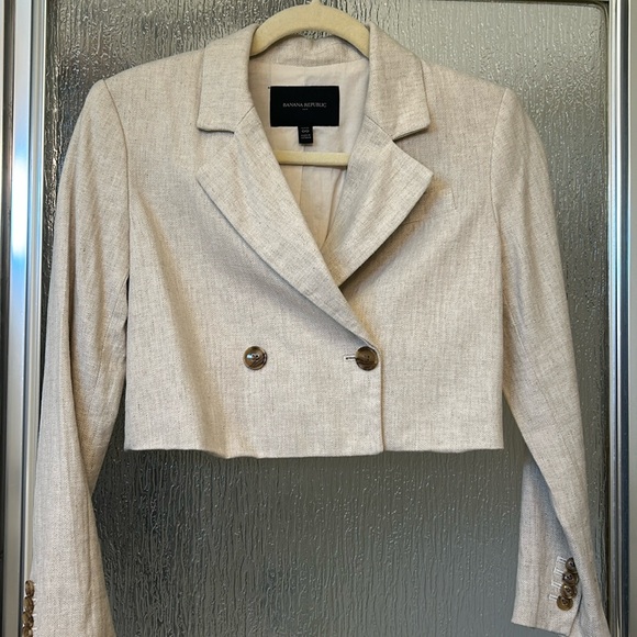 Banana republic cropped blazer - Picture 4 of 5